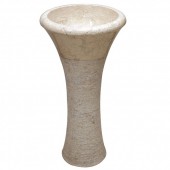 S�ule Marmor - Waschtisch TULIP PEDESTAL � 45 cm creme