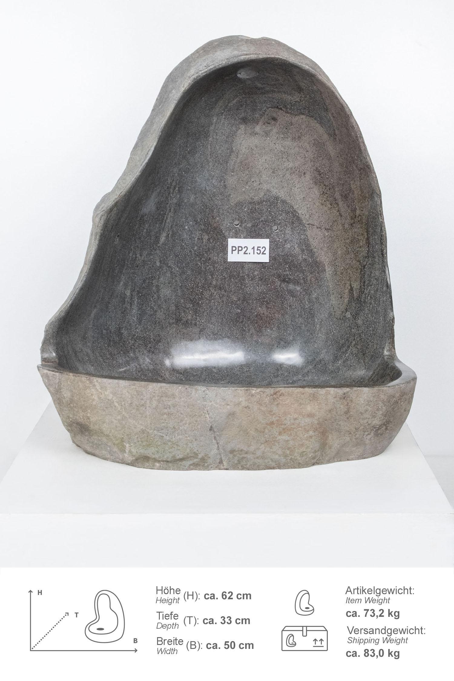 Naturstein Urinal massiv ca. 45x20x35 cm
PP2.152