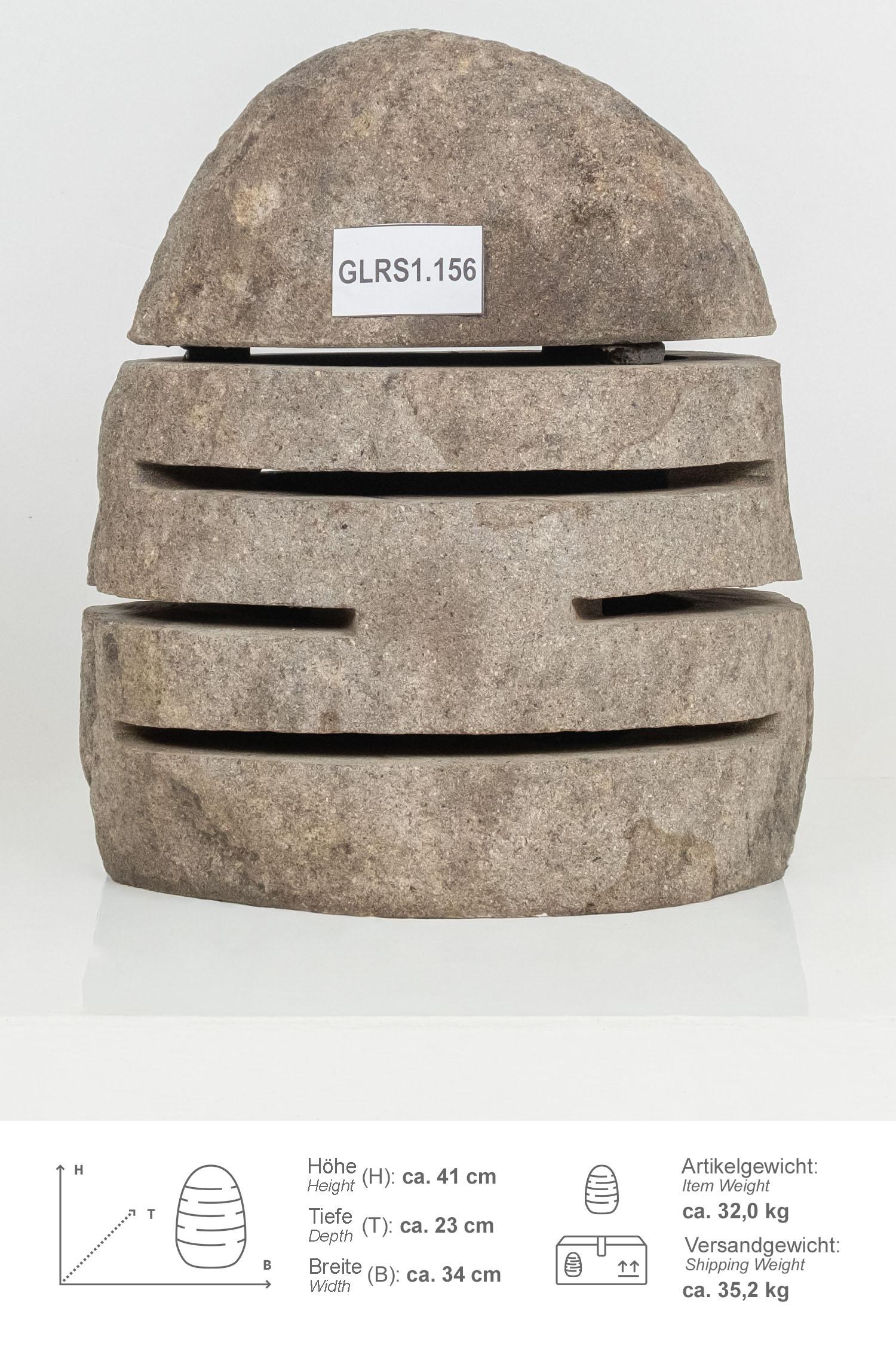 Garten Steinlampe 40 cm mit Elektrik
GLRS1.156