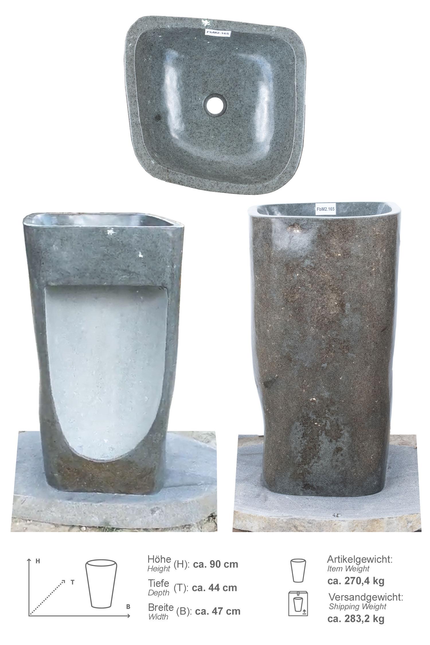 Naturstein Standwaschbecken 90 cm poliert
FbM2.165